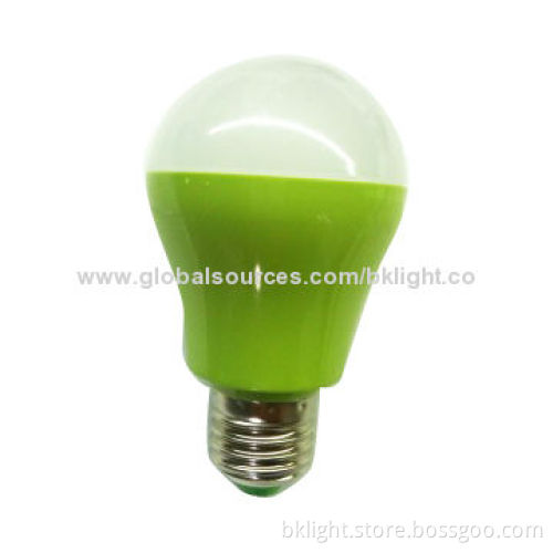 12/24V DC LED Bulb with 3528/Power LED/Straw-hat Light and E27/B22 Base, Flame Retarding Plastic